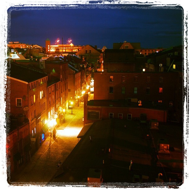 Portland at Night