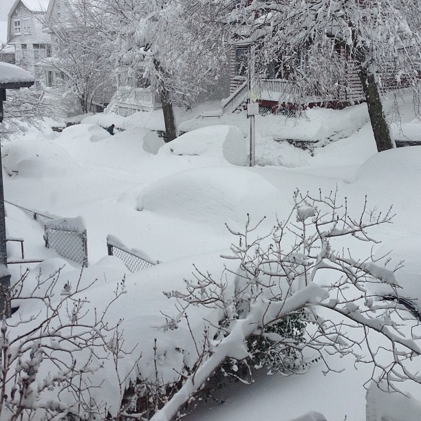 At least it's still snowing